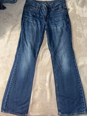 Old Navy Men’s Dark Blue Bootcut Jeans